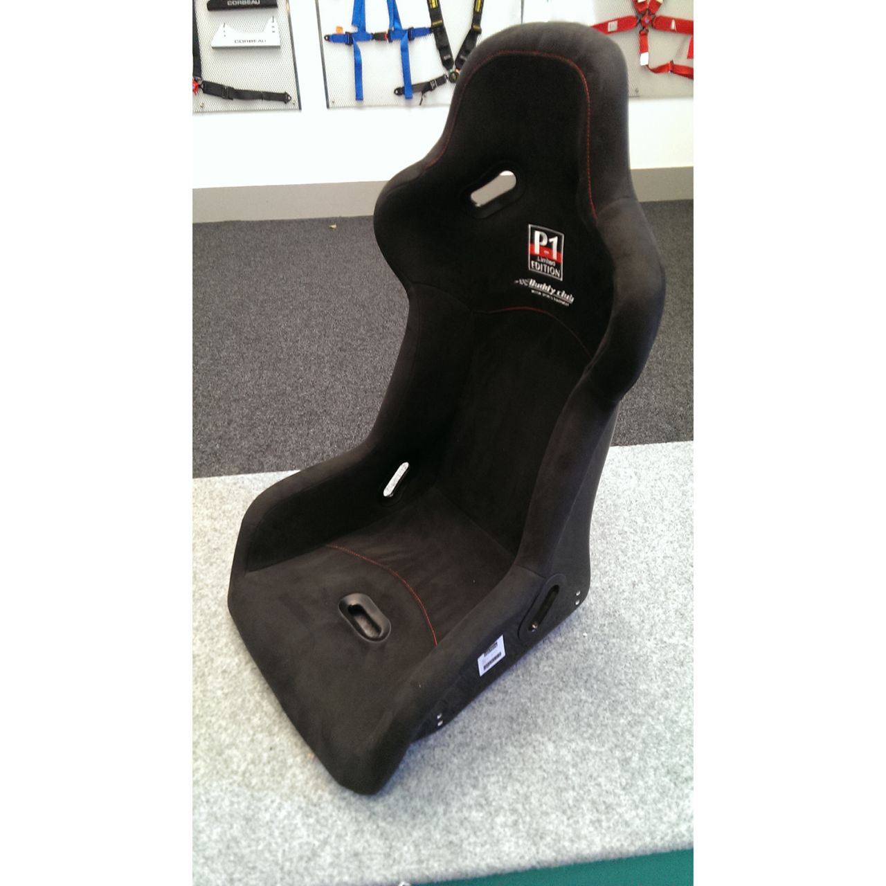 Buddy Club P1 Redline Edition Bucket Seat - GSM Sport Seats