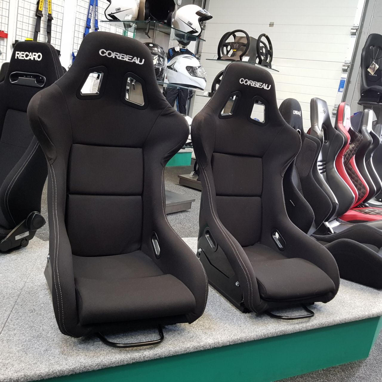 Pair of Corbeau Club Sport Bucket Seat - GSM Sport Seats