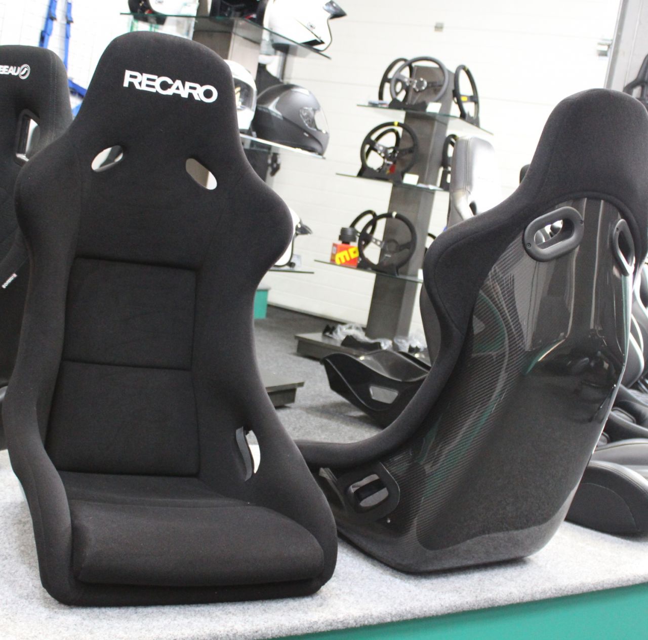 Recaro Pole Position Carbon With Abe Bucket Seat - Gsm Sport Seats