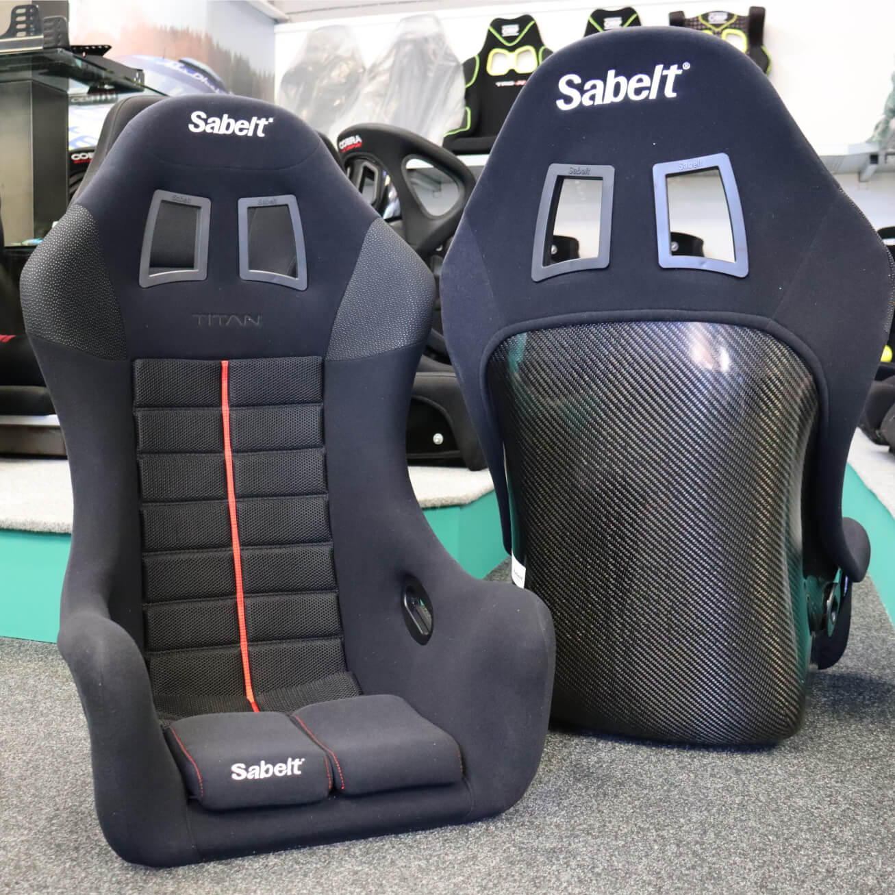 Sabelt Titan Carbon Large FIA Seat Showcase > GSM SportSeats4u